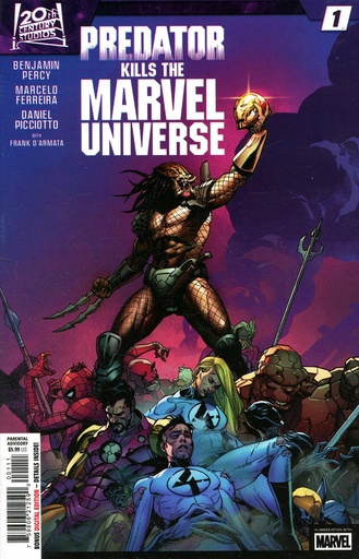 [MAY250681] Predator Kills the Marvel Universe #1