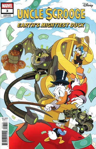 [AUG251793] Uncle Scrooge: Earth's Mightiest Duck #3 (1:25 Dave Bardin Variant)