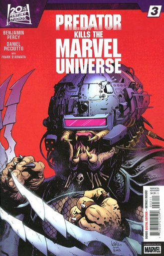 [AUG251663] Predator Kills the Marvel Universe #3