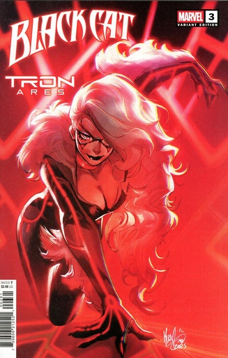[JUL255106] Black Cat #3 (Mirka Andolfo Tron Ares Variant)