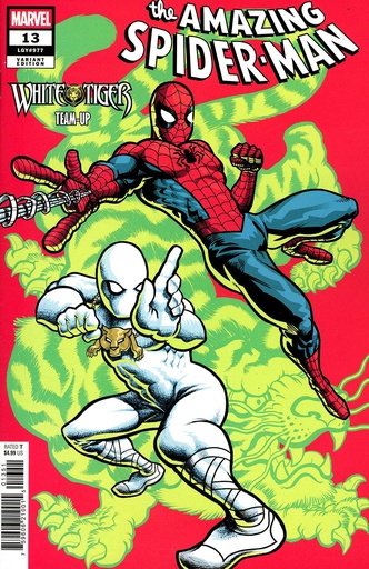 [AUG251469] Amazing Spider-Man #13 (J Gonzo White Tiger Team-Up Variant)