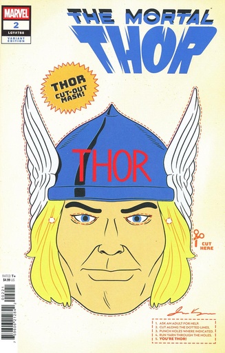 [JUL252206] Mortal Thor #2 (Retro Halloween Mask Variant)
