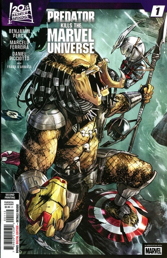 [JUN255140] Predator Kills the Marvel Universe #1 (2nd Printing Michele Bandini Variant)