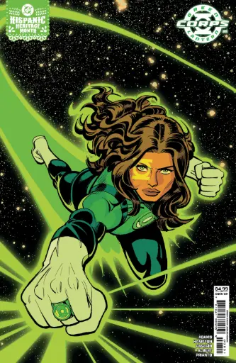 [JUL252497] Green Lantern Corps #8 (Cover D Leonardo Romero Hispanic Heritage Month Jessica Cruz Card Stock Variant)