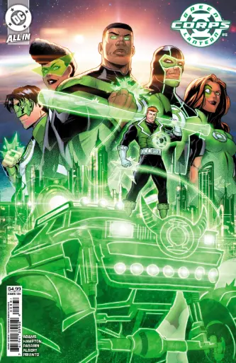 [JUL252496] Green Lantern Corps #8 (Cover C Travis Mercer Card Stock Variant)