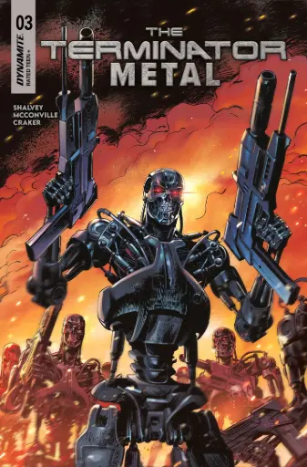 The Terminator: Metal #3 (Cover D Paolo Antiga)