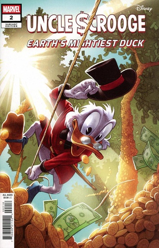 [JUL252247] Uncle Scrooge: Earth's Mightiest Duck #2 (1:25 Francesco Mobili Variant)