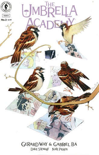 The Umbrella Academy: Plan B #3 (Cover B Matias Bergara)