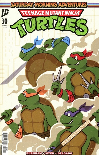 [AUG252594] Teenage Mutant Ninja Turtles: Saturday Morning Adventures Continued #30 (Cover C Acorviart)