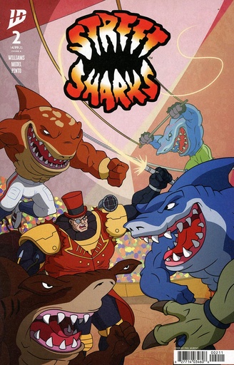 [AUG252578] Street Sharks #2 (Cover A Philip Murphy)