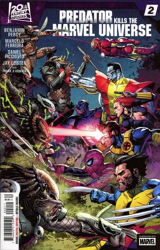 Predator Kills the Marvel Universe #2
