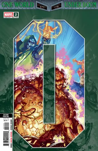 [APR257362] One World Under Doom #2 of 9 (2nd Printing Ben Harvey Variant)