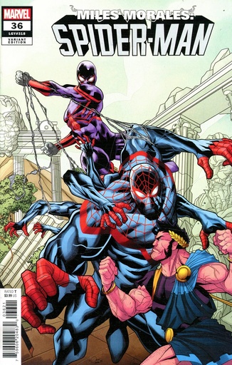 [JUN250451] Miles Morales: Spider-Man #36 (Logan Lubera 5-Part Connecting Variant)