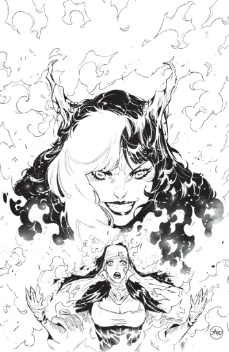 [SEP251763] Marian Heretic #2 (1:15 Joe Jaro B&W Virgin Variant)