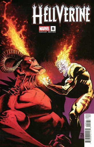 [MAY250557] Hellverine #8 (Justin Mason Variant)