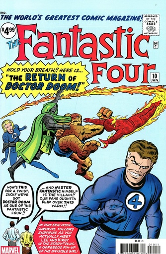 Fantastic Four #10 (Facsimile Edition)