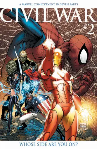 [JUL251983] Civil War #2 (Facsimile Edition Michael Turner Foil Variant)