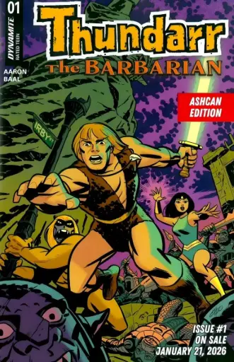 [1025DE8095] Thundarr the Barbarian #1 (Ashcan Edition)