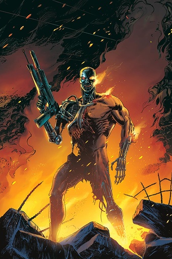 [AUG255197] The Terminator: Metal #2 (Cover E Paolo Antiga Metal Premium Variant)