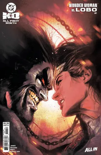 [OCT250707] DC K.O: Wonder Woman vs. Lobo #1 (Cover C Joelle Jones Card Stock Variant)