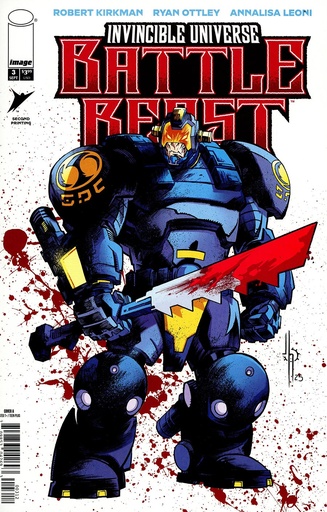 [JUN255167] Invincible Universe: Battle Beast #3 (2nd Printing Cover A Jason Howard)