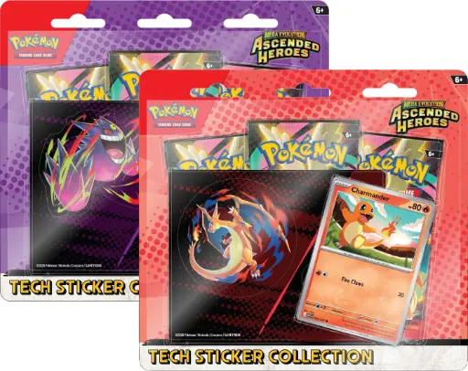 Pokémon - Mega Evolution 2.5: Ascended Heroes - Tech Sticker Collection