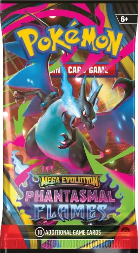 [POK10101-PK] Pokémon - Mega Evolution 2: Phantasmal Flames Booster Pack