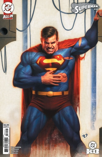 Superman #34 (Cover D Ariel Olivetti Card Stock Variant)