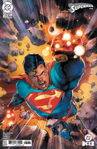 [NOV250286] Superman #34 (Cover C Rod Reis Card Stock Variant)