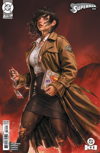 [NOV250285] Superman #34 (Cover B Kyuyong Eom Card Stock Variant)