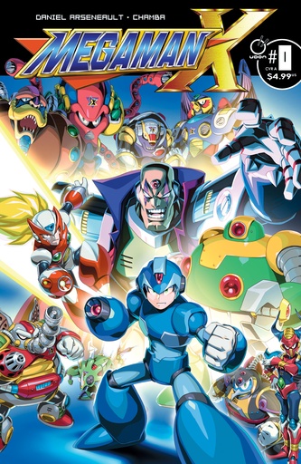 Mega Man X #0 of 5 (Cover A Jeffrey Chamba Cruz)