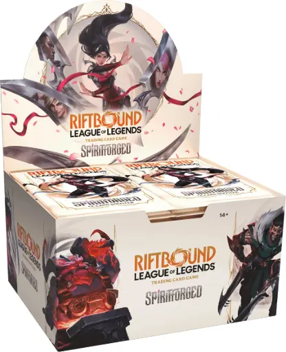 [JASRB02-BX] Riftbound: League of Legends - Spiritforged Booster Box (24 Packs)