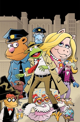 [DEC251118] The Muppets Noir #1 (Cover E Roger Langridge Virgin Metal Premium Variant)