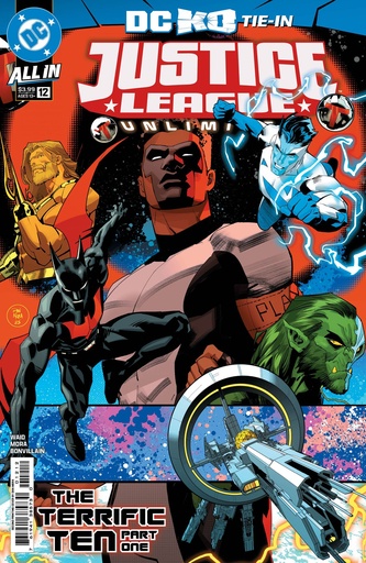 Justice League Unlimited #12 (2nd Printing Dan Mora Variant)