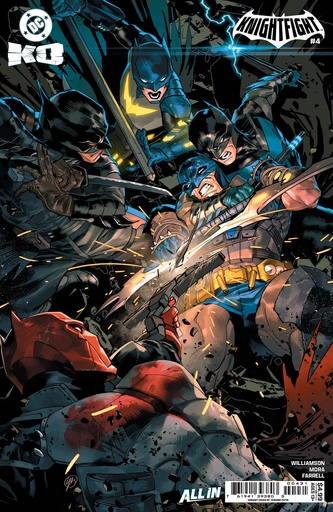 [DEC250378] DC K.O: Knightfight #4 of 4 (Cover C Yasmine Putri Card Stock Variant)