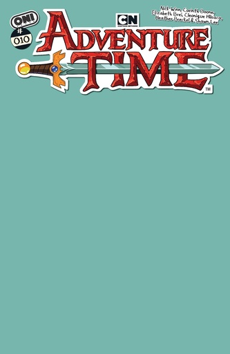 [DEC250963] Adventure Time #10 (Cover C Billy Teal Blank Sketch Variant)