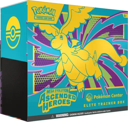 [CCFEB2605] Pokémon - Mega Evolution 2.5: Ascended Heroes - Pokémon Center Elite Trainer Box