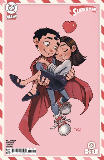 [DEC250385] Superman #35 (Cover F Chrissie Zullo Valentines Day Card Stock Variant)