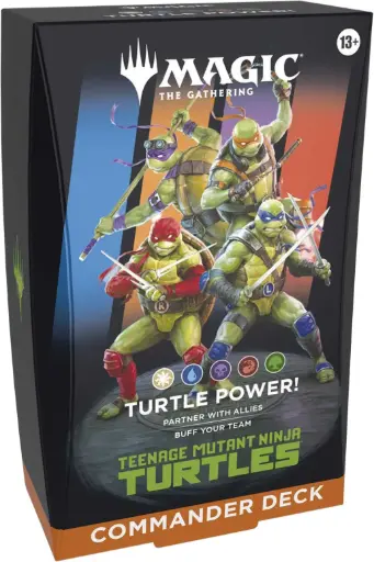 [WTCD5169] Magic: The Gathering - Teenage Mutant Ninja Turtles Commander Deck
