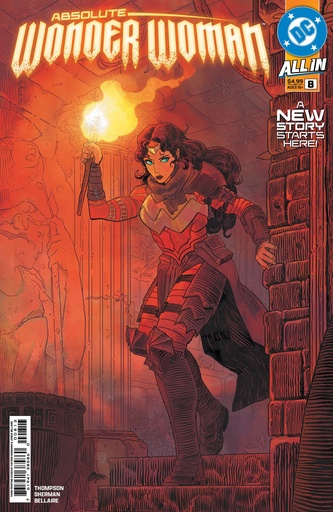 [NOV255161] Absolute Wonder Woman #8 (3rd Printing Hayden Sherman Variant)