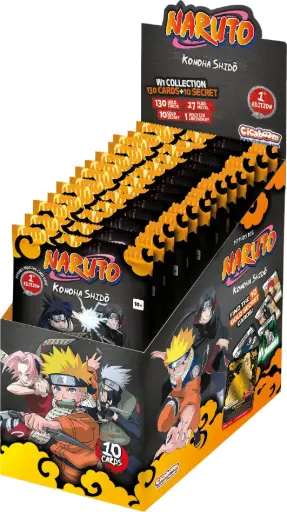 [NCGNARUT1BX] Naruto Mythos TCG - Set 1 - Booster Box (24 Packs, 1st Edition)