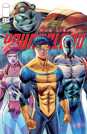 [NOV255282] Youngblood #5 (Cover E Rob Liefeld Invincible Team-Up Variant)