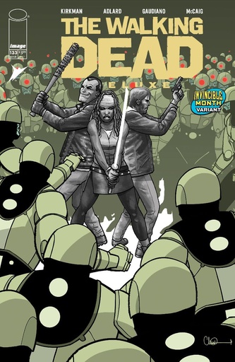 [NOV255270] The Walking Dead: Deluxe #133 (Cover E Charlie Adlard Invincible Team-Up Variant)