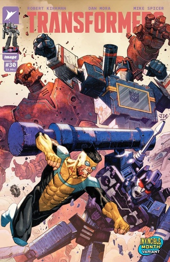 [NOV255261] Transformers #30 (Cover F Joshua Cassara Invincible Team-Up Variant)