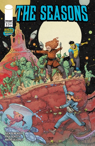 [NOV255258] The Seasons #9 (Cover C Andre Lima Araujo & Mike Spicer Invincible Team-Up Variant)