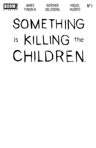 [NOV255085] Something Is Killing The Children #1 (10th Printing Cover C Blank Sketch Variant)