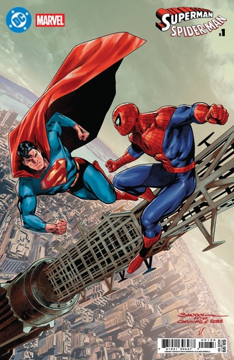 [JAN260337] DC/Marvel: Superman/Spider-Man #1 (Cover S Rafa Sandoval Card Stock Variant)