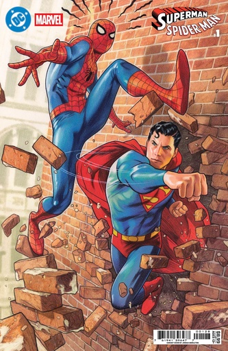 DC/Marvel: Superman/Spider-Man #1 (Cover P Joshua Middleton Card Stock Variant)