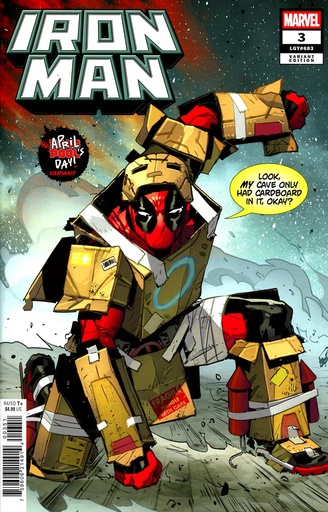 [JAN260121] Iron Man #3 (Matteo Lolli April Pool's Day Variant)