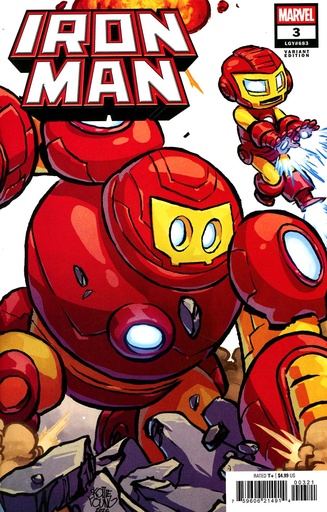 [JAN260118] Iron Man #3 (Skottie Young 4-Part Connecting Variant)